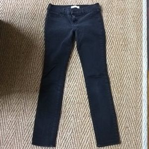 Black Abercrombie Kids Skinny Jeans